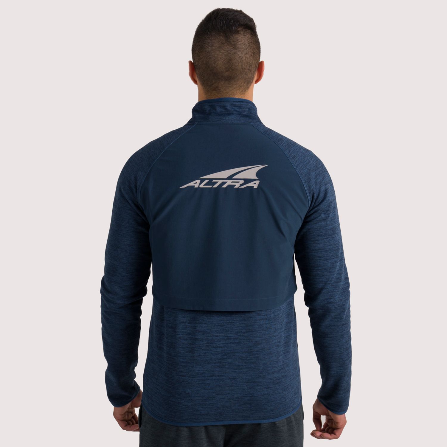 Altra Everyday Hybrid Men's Running Jackets Blue | South Africa-28165499